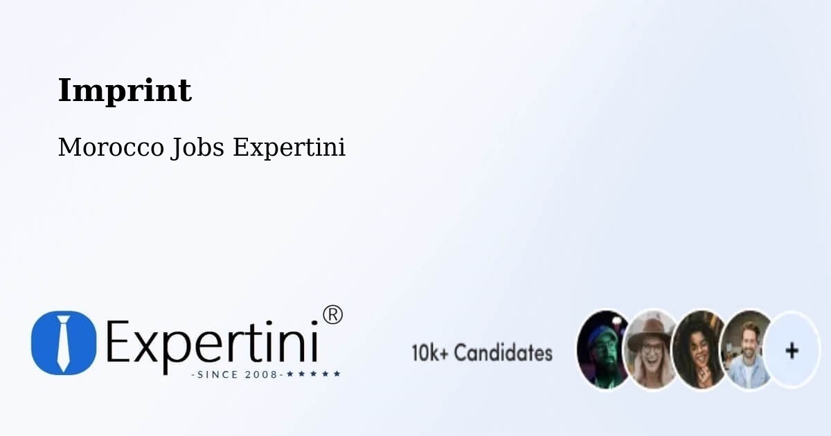 Imprint – Oued Zem - Morocco Jobs Expertini
